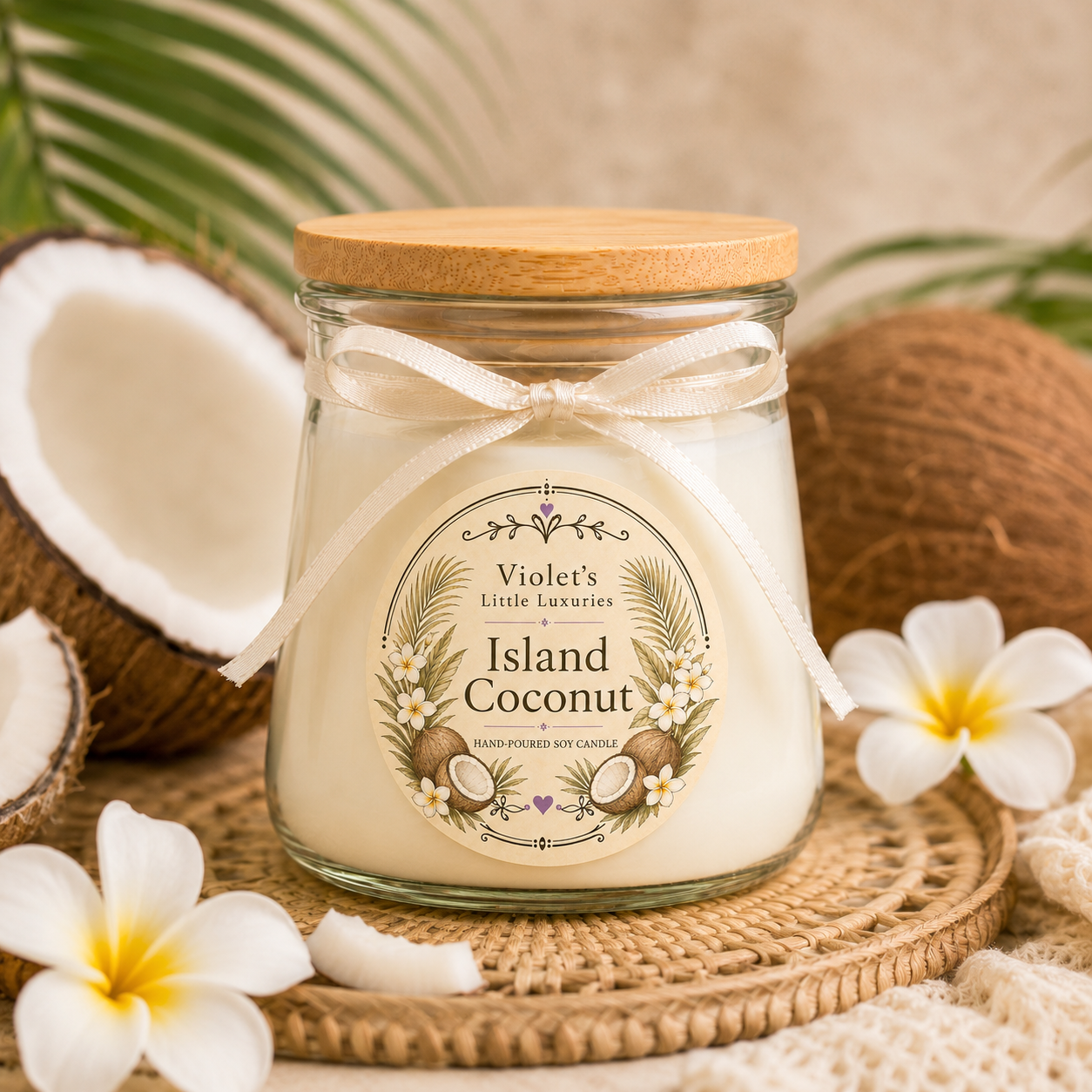 Island Coconut Candle