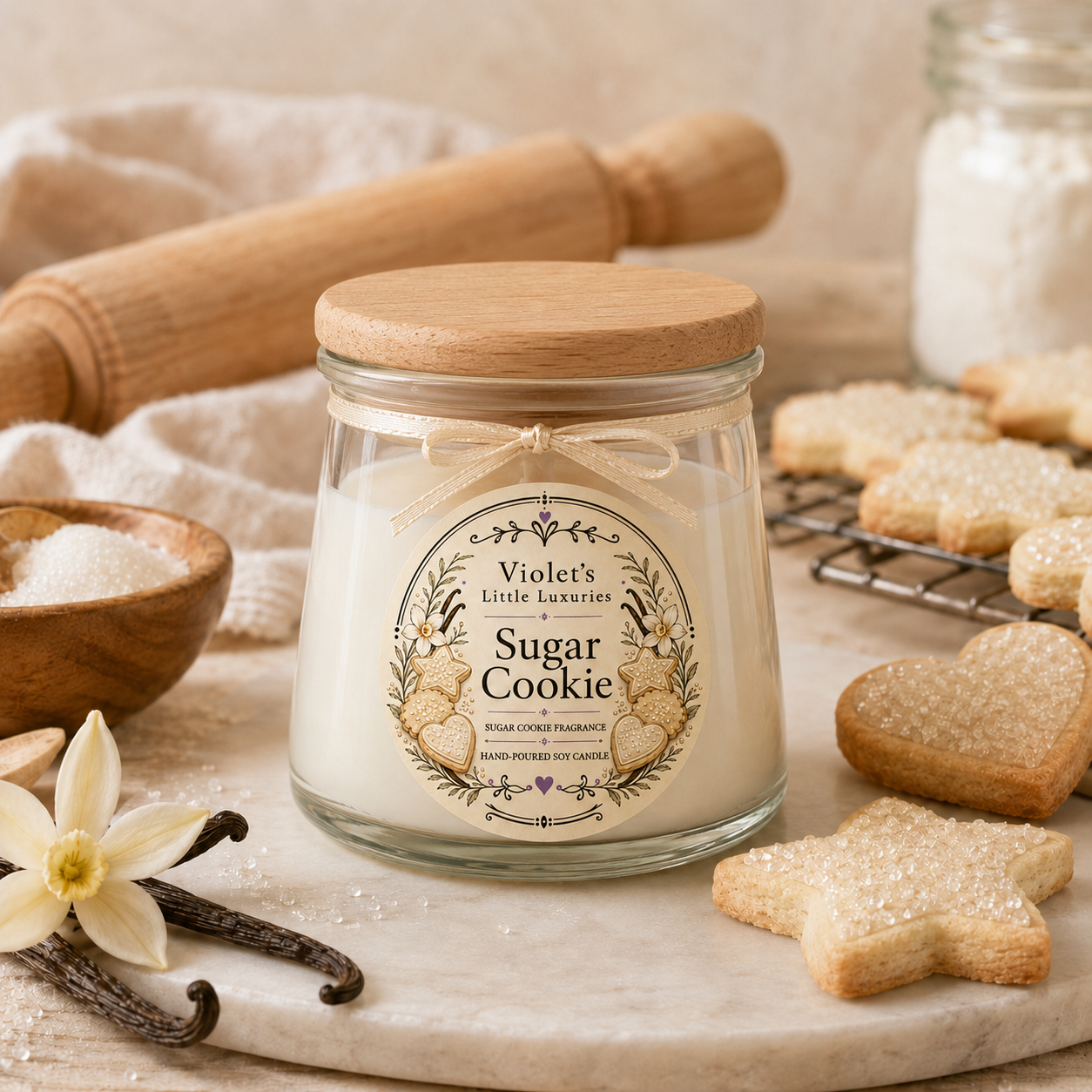 Sugar Cookie Candle