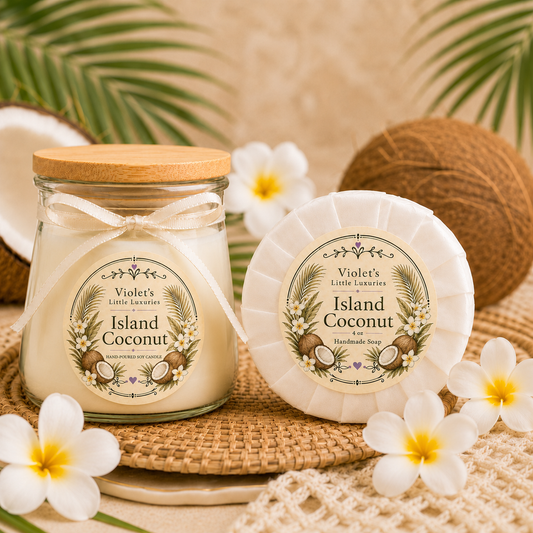 Island Coconut Little Luxury Set