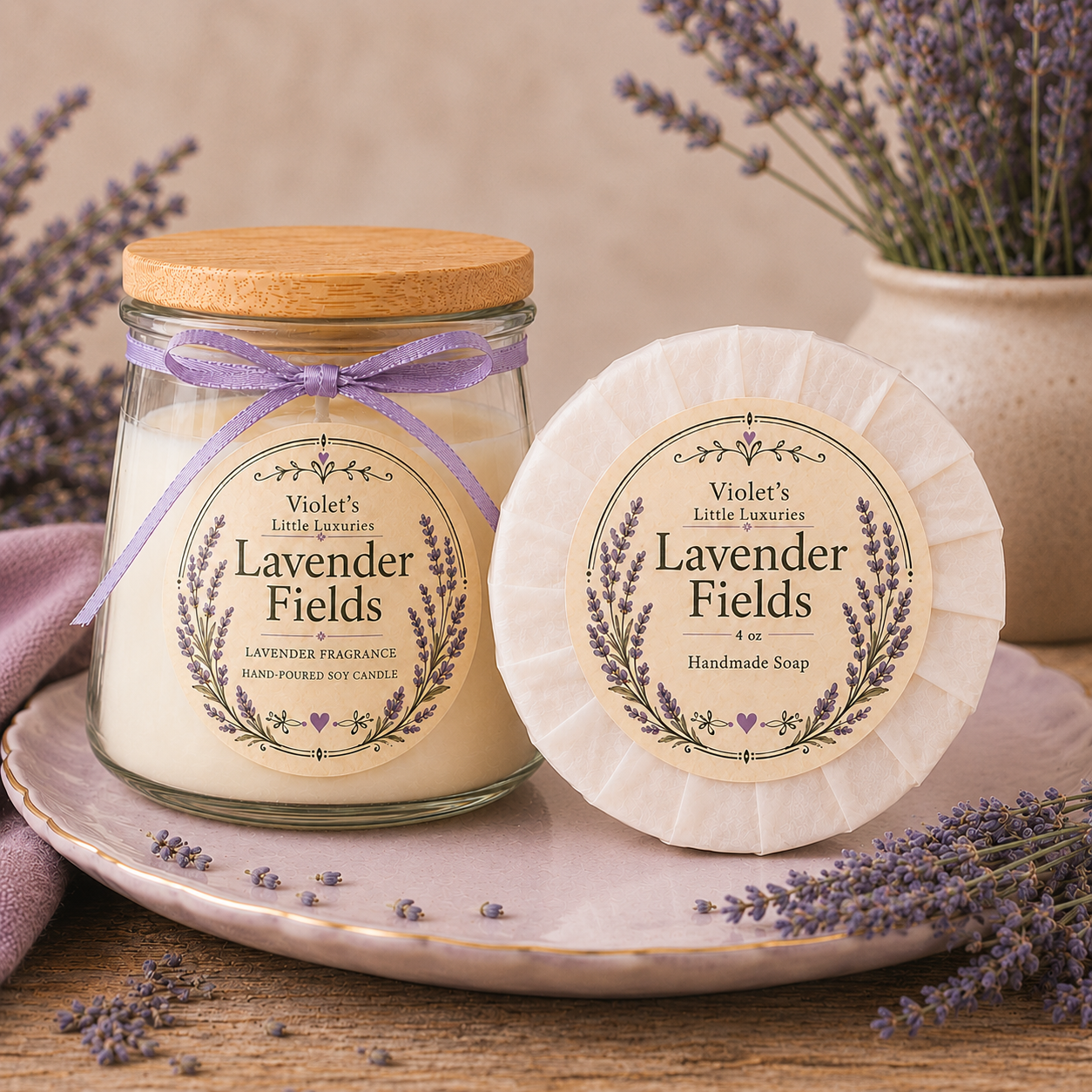 Lavender Fields Little Luxury Set