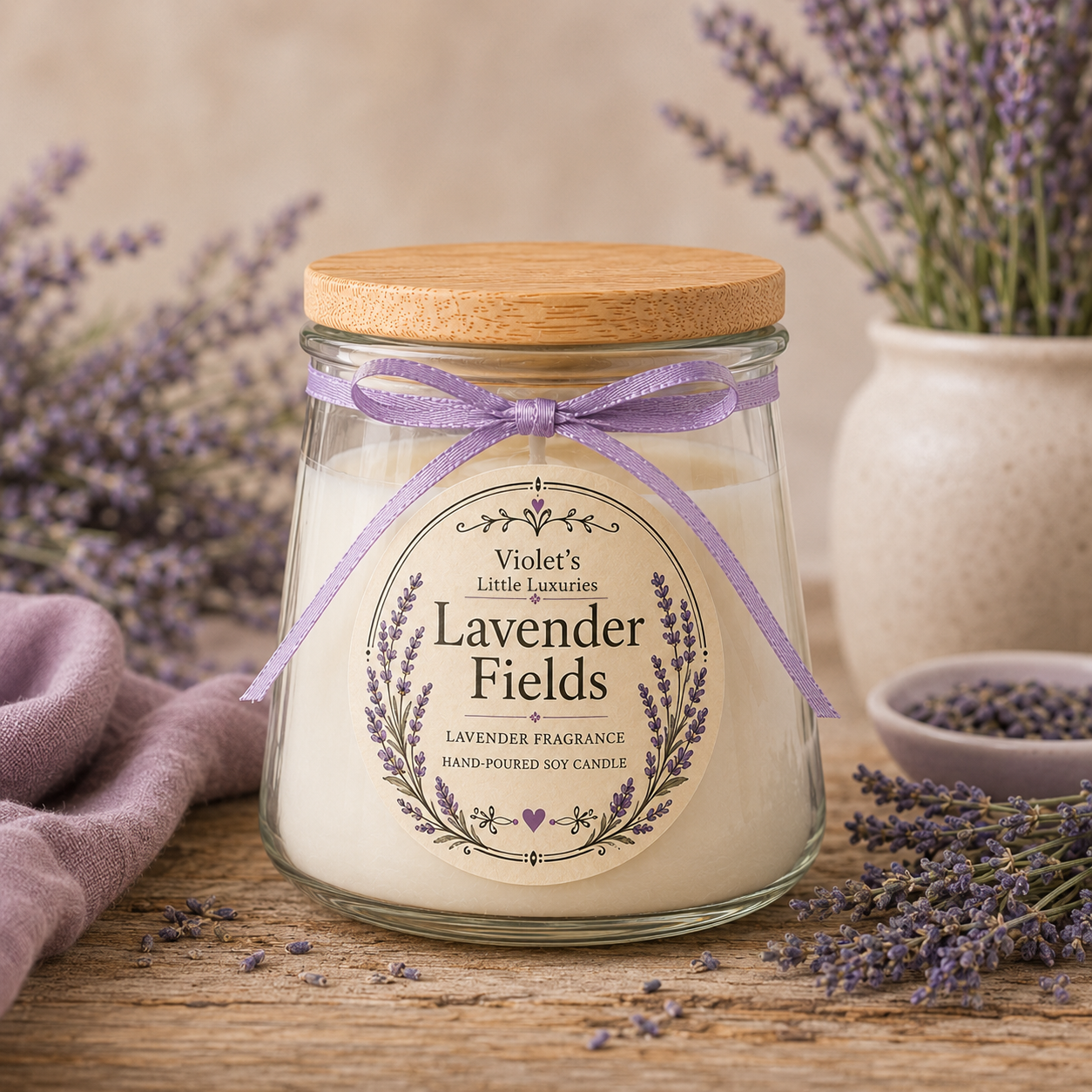 Lavender Fields Candle