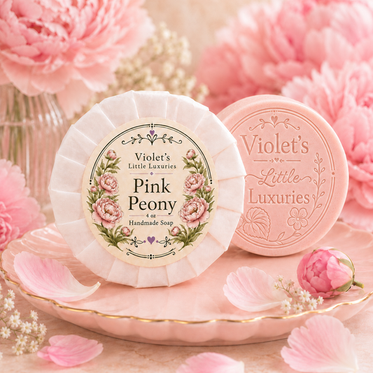 Pink Peony Soap
