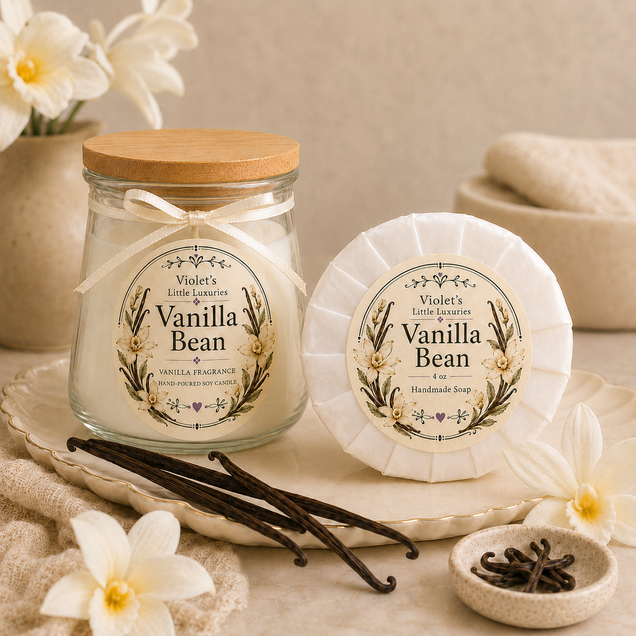 Vanilla Bean Little Luxury Set