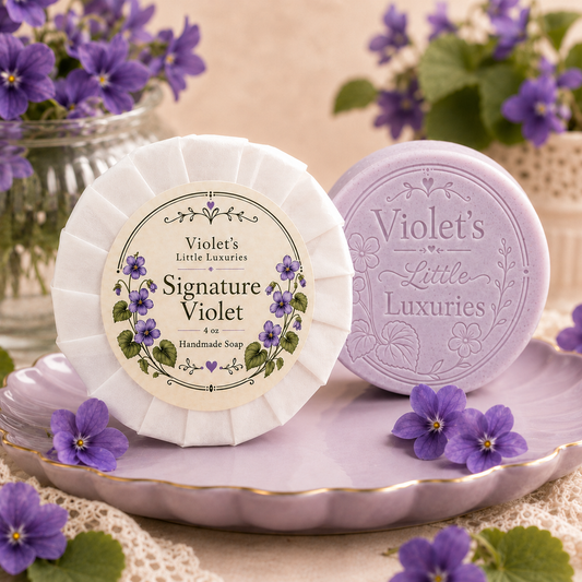 Signature Violet Soap